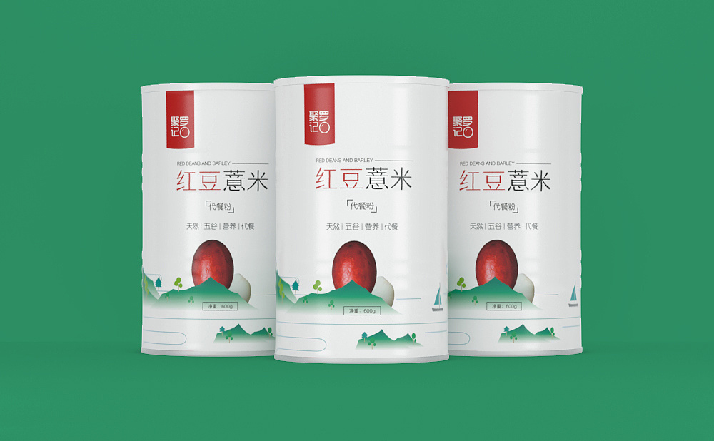 代餐粉包装设计