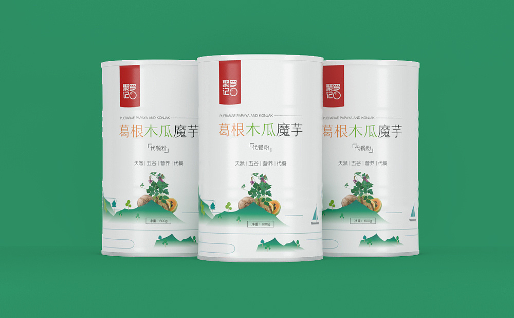 代餐粉包装设计