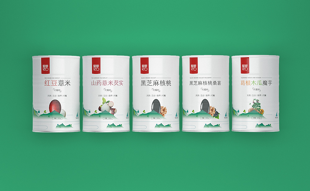 代餐粉包装设计